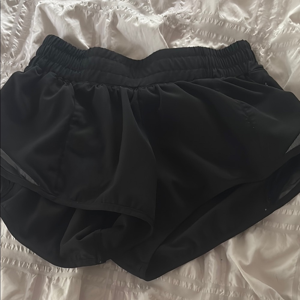 Amazon Essentials Black Athletic Shorts Lightweight Elastic Waist